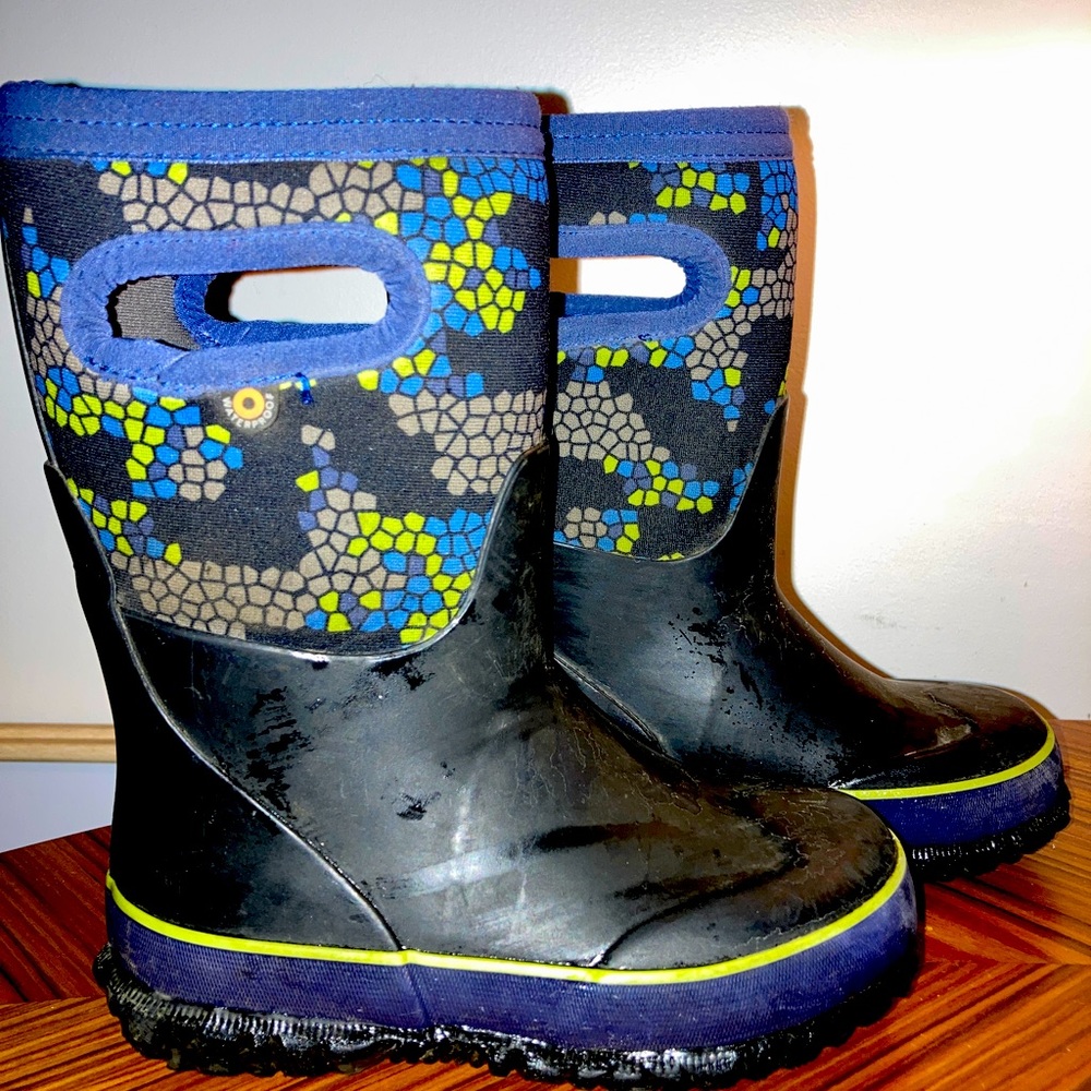 Boys Bogs Rain Boots